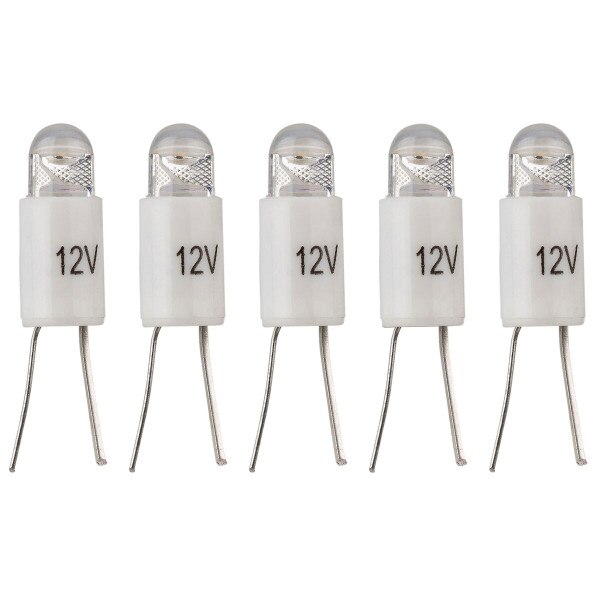 Main product image for 5 Pack 12 Volt Warm White LED Bi-pin Style Lamp for 070-134
